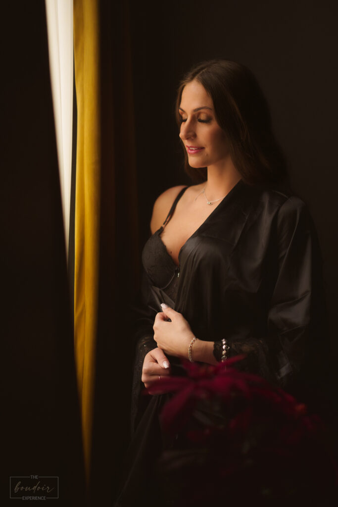 Elegáns boudoir porté fotó